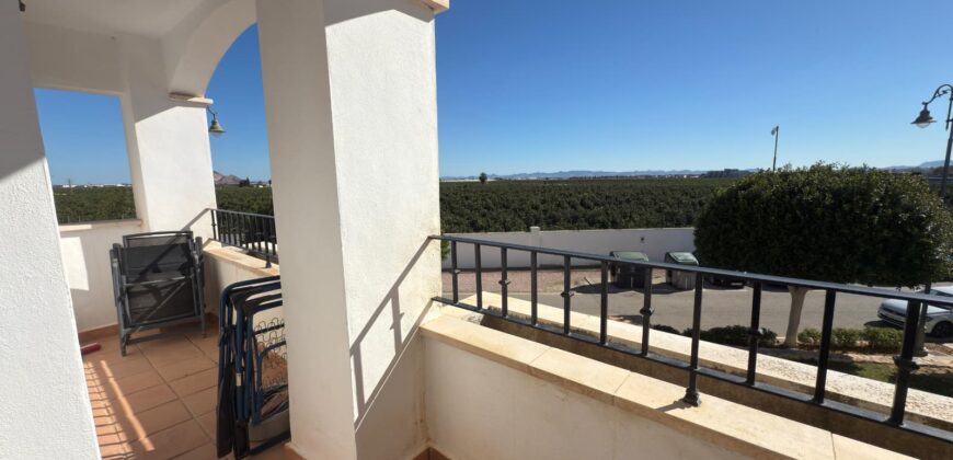 Exclusivo piso en La Torre Golf Resort con gran balcón y vistas a la piscina